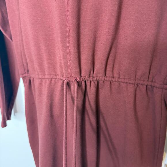 NWT Worth Rust Sweatshirt Dress Size Small - Picture 6 of 8